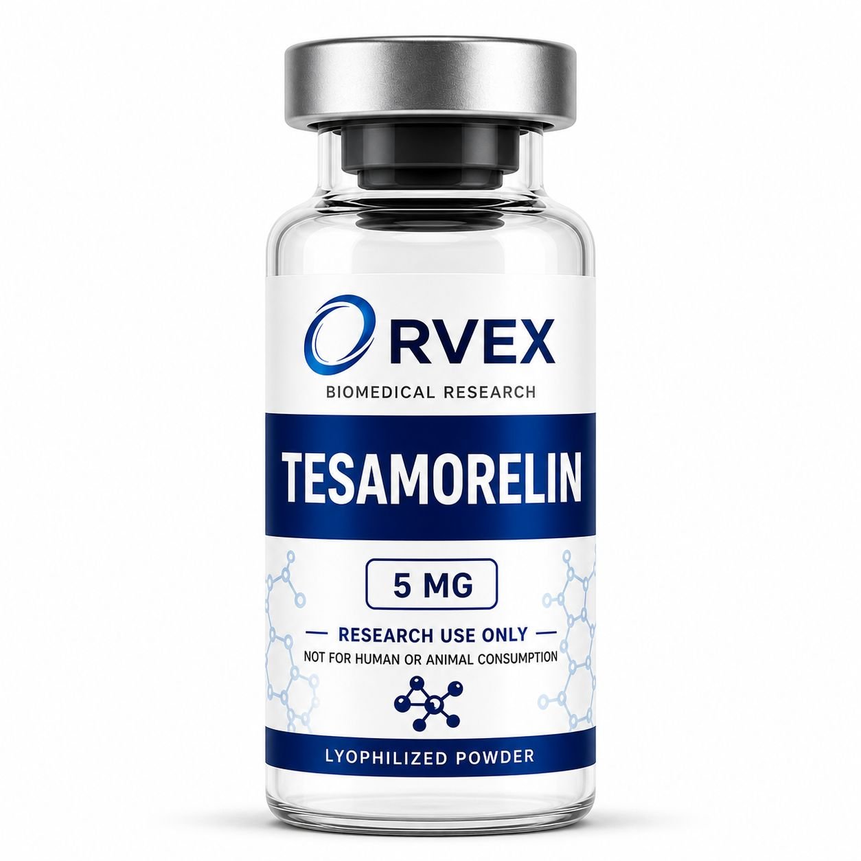 Tesamorelin 5mg – Research-Grade Peptide